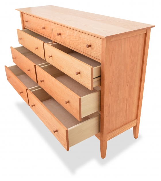 Dresser Canterbury 8 Drawer cherry detail 3