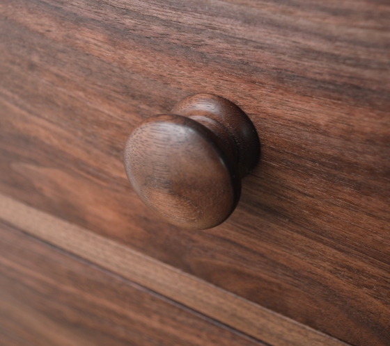 Gents Chest Shaker Walnut 