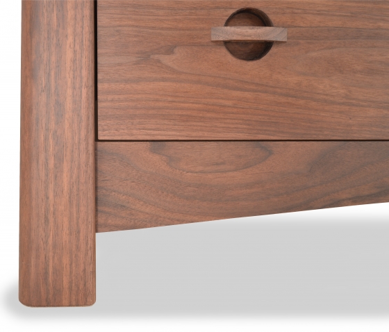 Dresser 6 Drawer Harvestmoon Walnut