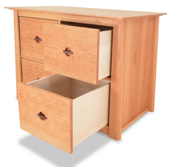 Cradenza 4 Drawer Harvestmoon Cherry open a