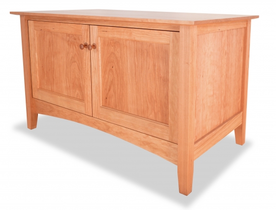 TV Console 1 Canterbury Cherry angle
