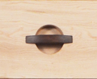 Nightstand Harvestmoon Maple Detail 4