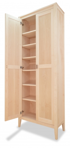 Bookcase 4 Horizon Maple with doors 