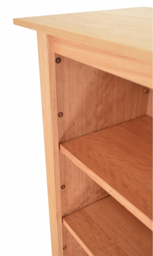 Bookcase 3 Canterbury Cherry detail 4