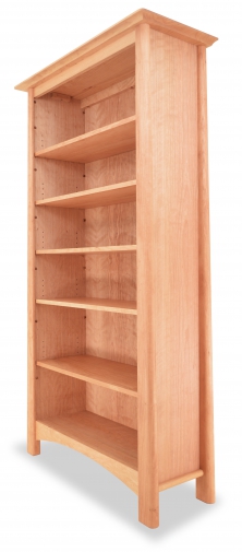 Harvestmon Bokcase 5 Cherry angle