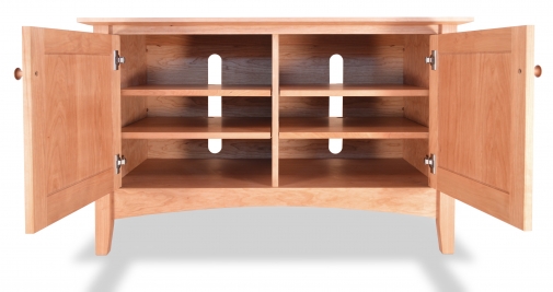 TV Console 1 Canterbury Cherry open