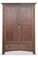Armoire Harvestmoon 1 Drawer Walnut custom