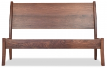 Harmony Bed Queen-Walnut