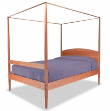 Shaker Pencil Post Bed angle with Canopy Pencil Post Bed Shaker angle with Canopy