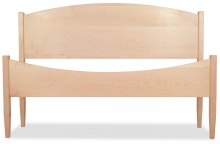 Shakermoon Bed Queen Maple Bed Shakermoon Queen Maple