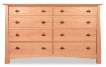 Harvestmoon 8 Drawer Dresser Cherry Dresser 8 Drawer Harvestmoon Cherry