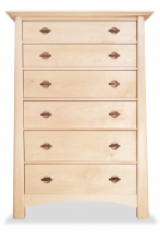 Chest 6 Drawer Harvestmoon Maple Chest 6 Drawer Harvestmoon Maple