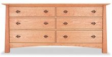 Harvestmoon 6 Drawer Dresser Cherry Dresser 6 Drawer Harvestmoon Cherry