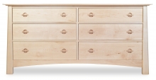Harvestmoon 6 Drawer Dresser Maple Dresser 6 Drawer Harvestmoon Maple