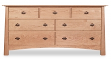 Harvestmoon 7 Drawer Dresser Cherry Dresser 7 Drawer Harvestmoon Cherry