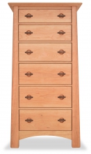 Harvestmoon 6 Drawer Lingere Chest Cherry Lingere Chest 6 Drawer Harvestmoon