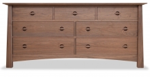 Harvestmoon 7 Drawer Dresser Walnut Dresser 7 Drawer Harvestmoon Walnut