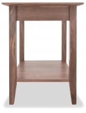 End Table Canterbury Walnut with shelf