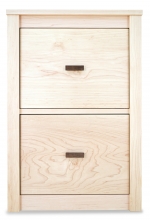 Credenza Horizon 2 Drawer Maple