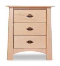 Harvestmoon 3 Drawer Nightstand Maple Nightstand 3 Drawer Harvestmoon Maple