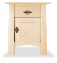Harvestmoon Nightstand Maple with door Nightstand Harvestmoon Maple with door