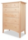 Chest 6 Drawer Canterbury Maple