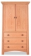 Armoire Cherry 3 Drawer Harvestmoon 