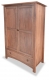 Armoire Harvestmoon 1 Drawer Walnut custom