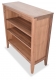 Bookcase Horizon Walnut angle 2