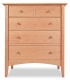 Chest 5 Drawer Canterbury Cherry