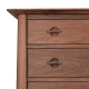 Chest  5 Drawer Harvestmoon Walnut