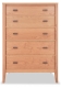 Chest 5 Drawer Horizon Cherry