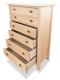 Chest 6 Drawer Harvestmoon maple open