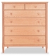 Chest 6 Drawer Shaker Cherry