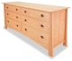 Dresser 6 Drawer Harvestmoon Cherry