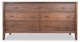 Dresser 7 Drawer Horizon Walnut
