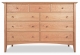 Dresser 9 Drawer Canterbury Cherry