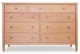 Dresser 9 Drawer Shaker Cherry