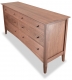 Dresser 6 Drawer Canterbury Walnut