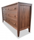 Dresser 6 Drawer Horizon Walnut