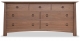  Dresser 7 Drawer Harvestmoon Walnut