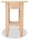 End Table Shaker maple round top