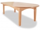 Oval Coffee Table Canterbury Cherry angle