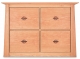 Credenza Harvestmoon 4 Drawer Cherry