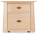Credenza Harvestmoon 1 File Drawer 1 Storage Drawer Maple