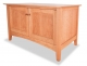 TV Console 1 Canterbury Cherry angle