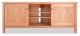 TV Console 2 Cherry Shaker wood doors