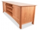 TV Console 3 Harvestmoon wood door angle