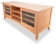 TV Console Canterbury Cherry angle 2