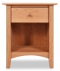 Nightstand 1 Drawer Canterbury Cherry